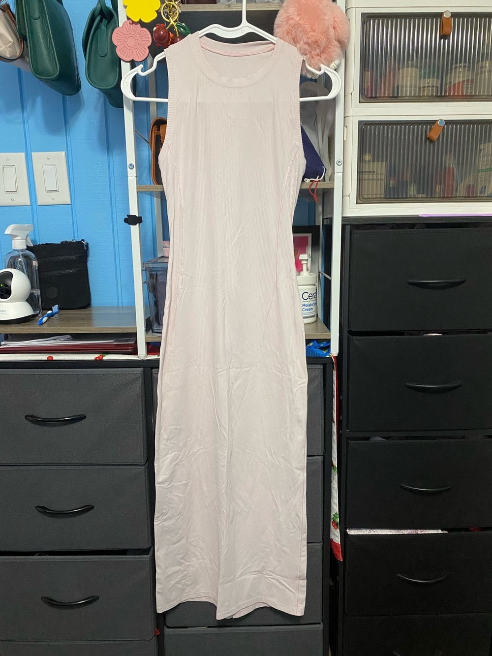 Lululemon All Aligned Ribbed Midi Dress Nulu